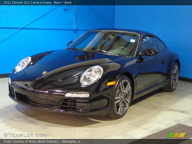 Black / Black 2011 Porsche 911 Carrera Coupe
