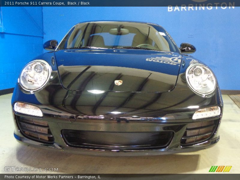 Black / Black 2011 Porsche 911 Carrera Coupe