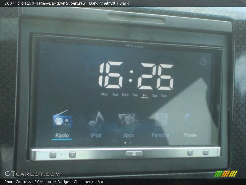 Dark Amethyst / Black 2007 Ford F150 Harley-Davidson SuperCrew