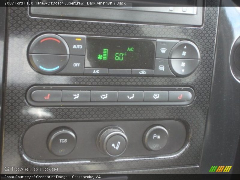 Controls of 2007 F150 Harley-Davidson SuperCrew