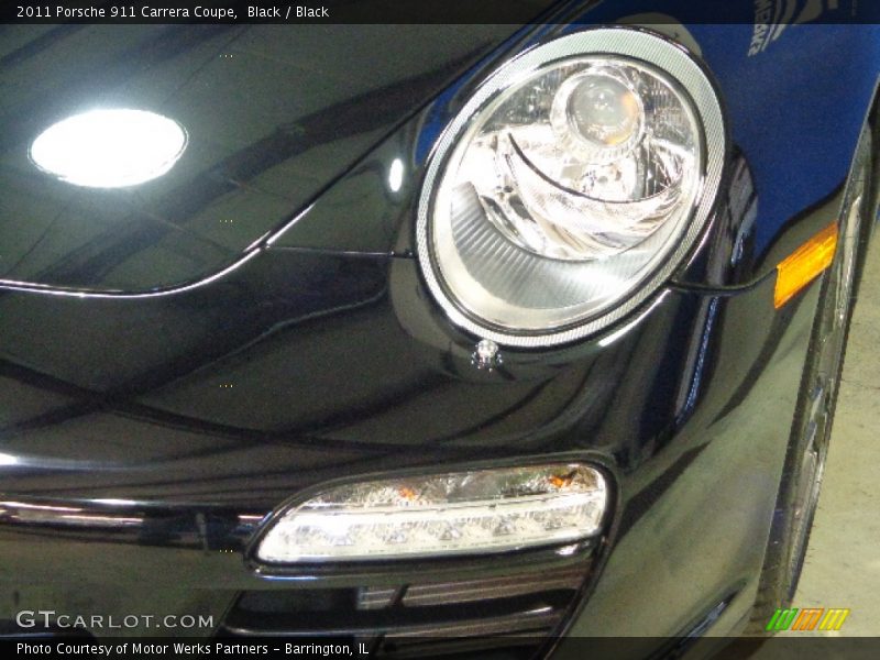 Black / Black 2011 Porsche 911 Carrera Coupe
