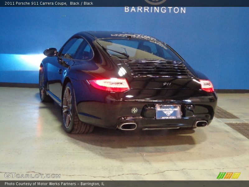 Black / Black 2011 Porsche 911 Carrera Coupe