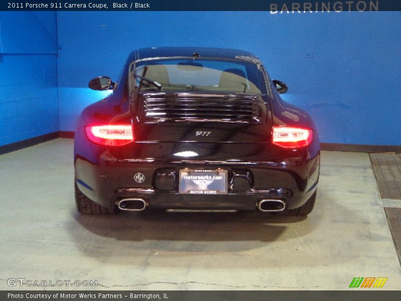Black / Black 2011 Porsche 911 Carrera Coupe