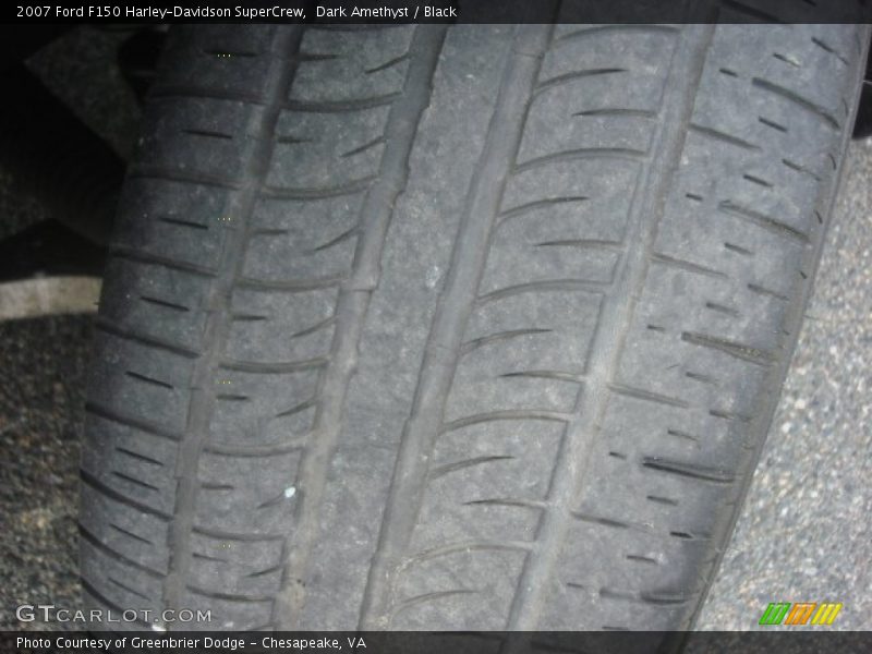 Dark Amethyst / Black 2007 Ford F150 Harley-Davidson SuperCrew