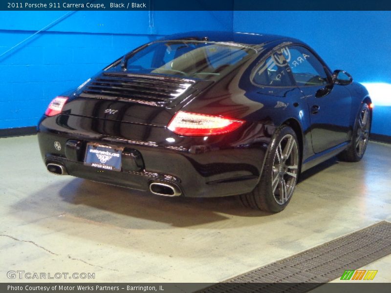 Black / Black 2011 Porsche 911 Carrera Coupe