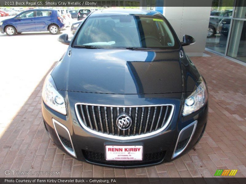 Smoky Gray Metallic / Ebony 2013 Buick Regal GS