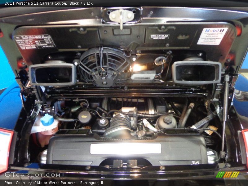  2011 911 Carrera Coupe Engine - 3.6 Liter DFI DOHC 24-Valve VarioCam Flat 6 Cylinder