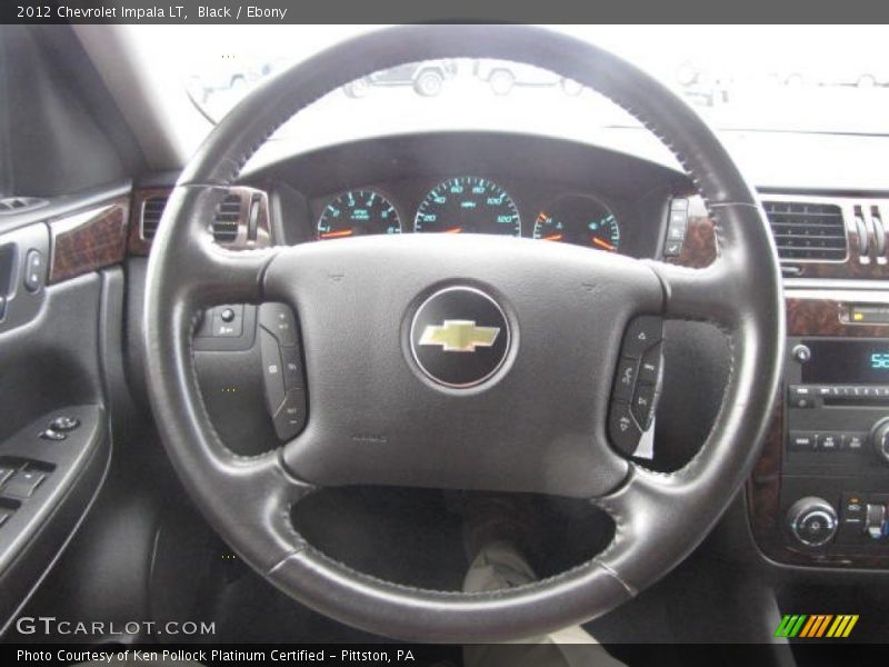 Black / Ebony 2012 Chevrolet Impala LT