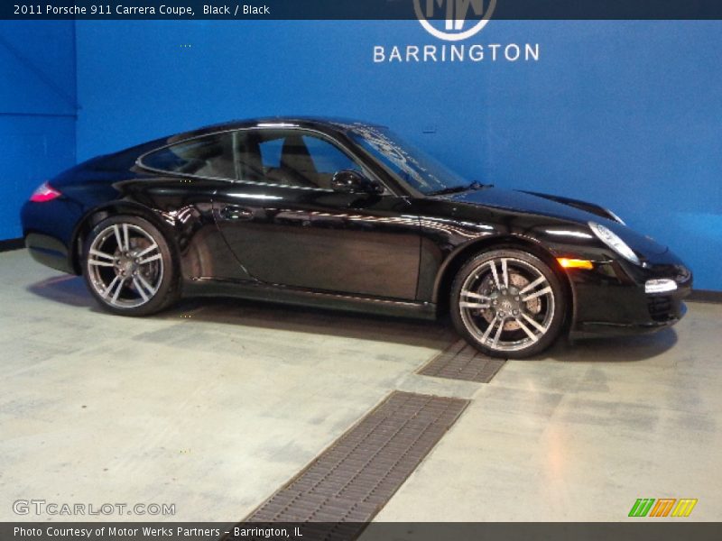 Black / Black 2011 Porsche 911 Carrera Coupe