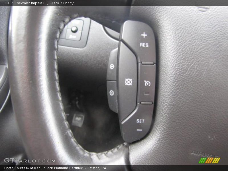 Black / Ebony 2012 Chevrolet Impala LT