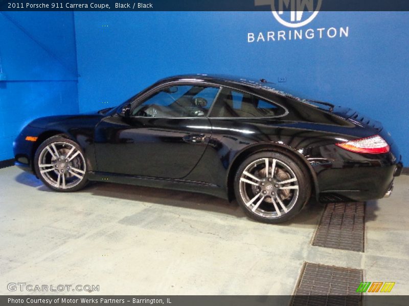 Black / Black 2011 Porsche 911 Carrera Coupe