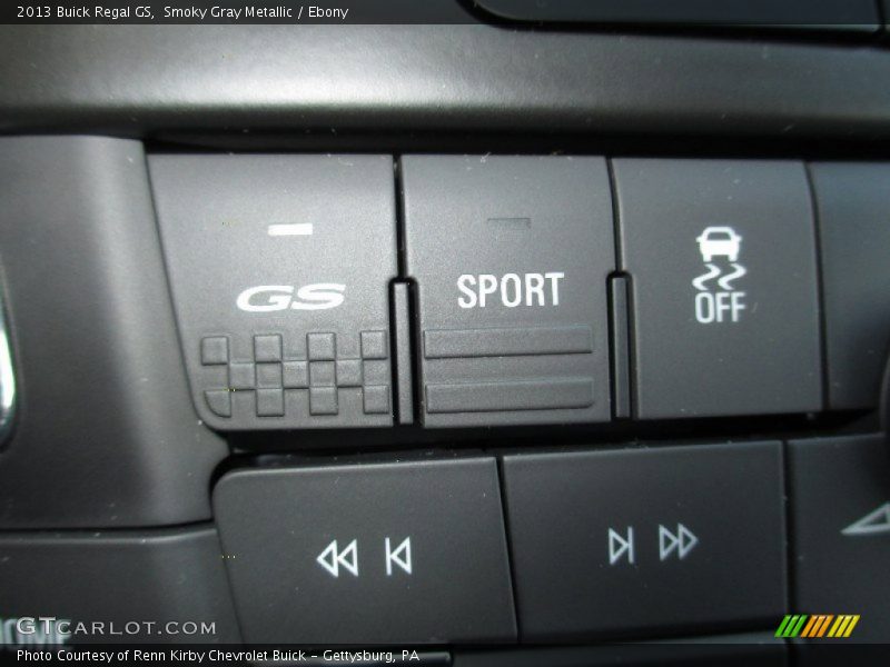 Controls of 2013 Regal GS