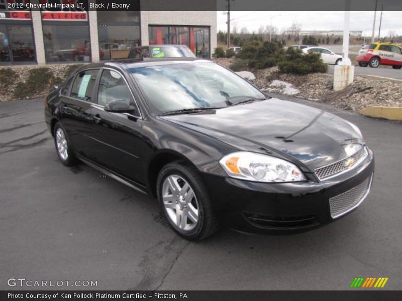 Black / Ebony 2012 Chevrolet Impala LT