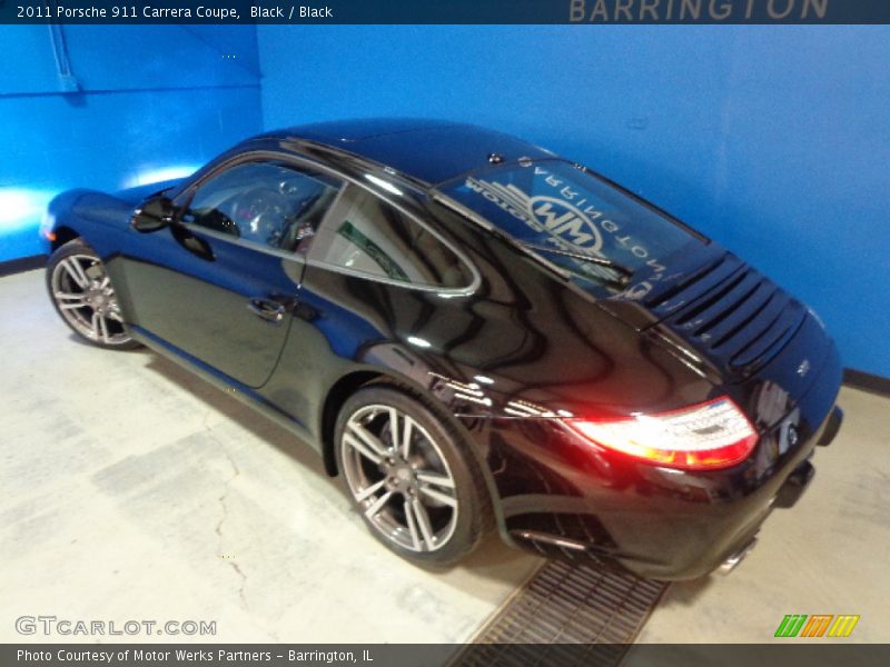 Black / Black 2011 Porsche 911 Carrera Coupe