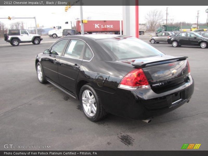 Black / Ebony 2012 Chevrolet Impala LT