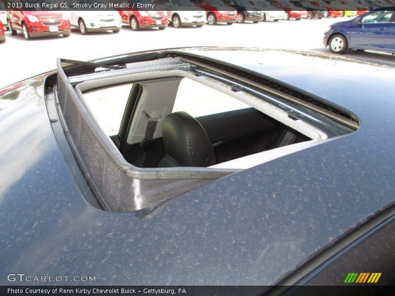 Smoky Gray Metallic / Ebony 2013 Buick Regal GS