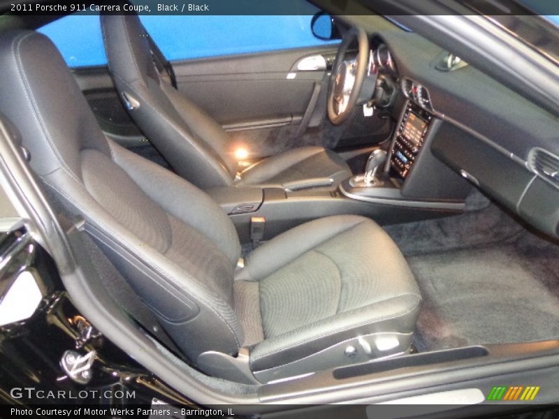 Black / Black 2011 Porsche 911 Carrera Coupe