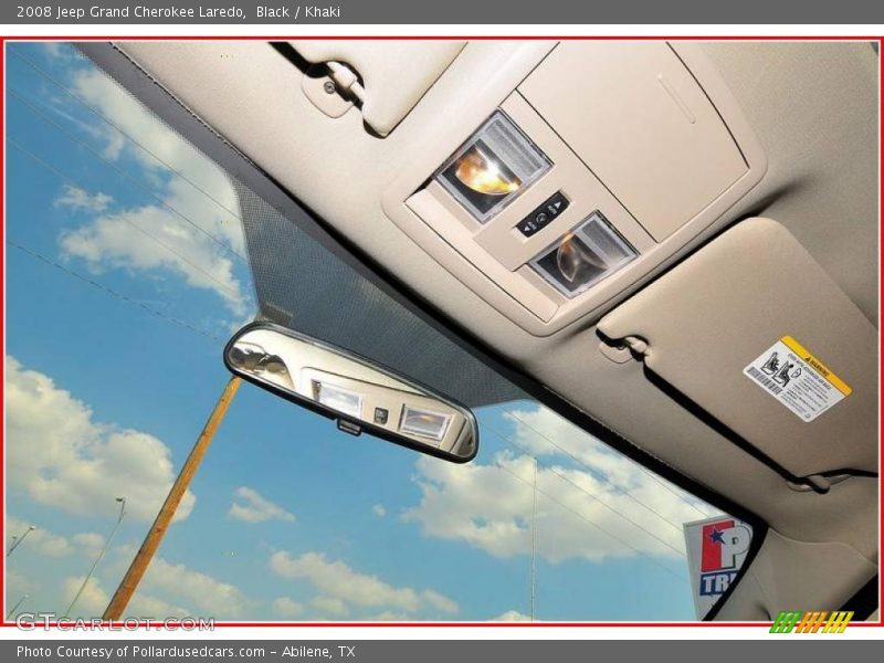 Black / Khaki 2008 Jeep Grand Cherokee Laredo