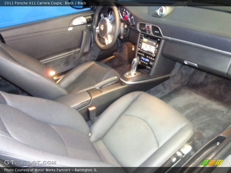 Black / Black 2011 Porsche 911 Carrera Coupe