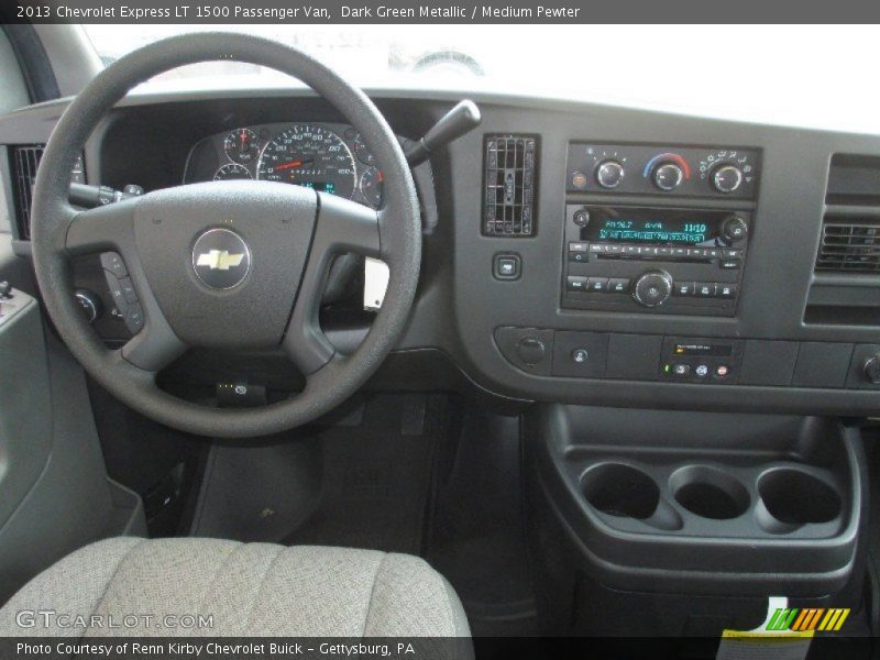 Dashboard of 2013 Express LT 1500 Passenger Van