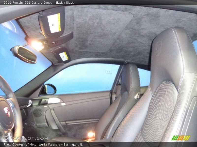 Black / Black 2011 Porsche 911 Carrera Coupe