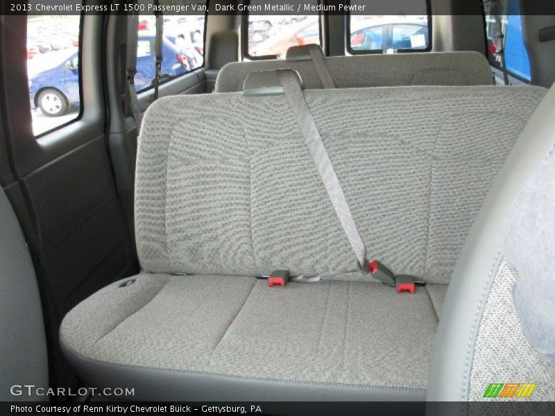 Rear Seat of 2013 Express LT 1500 Passenger Van