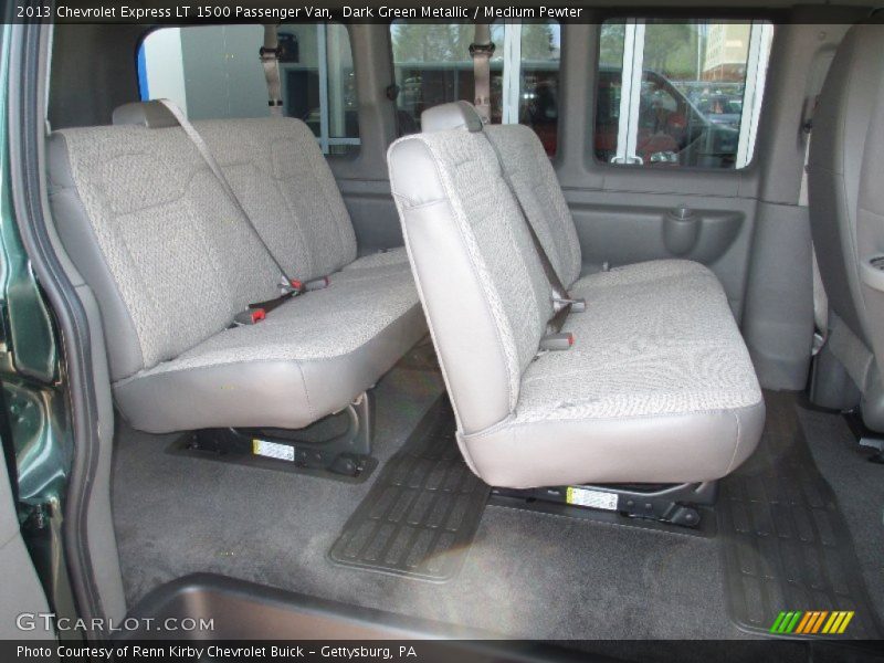 Rear Seat of 2013 Express LT 1500 Passenger Van