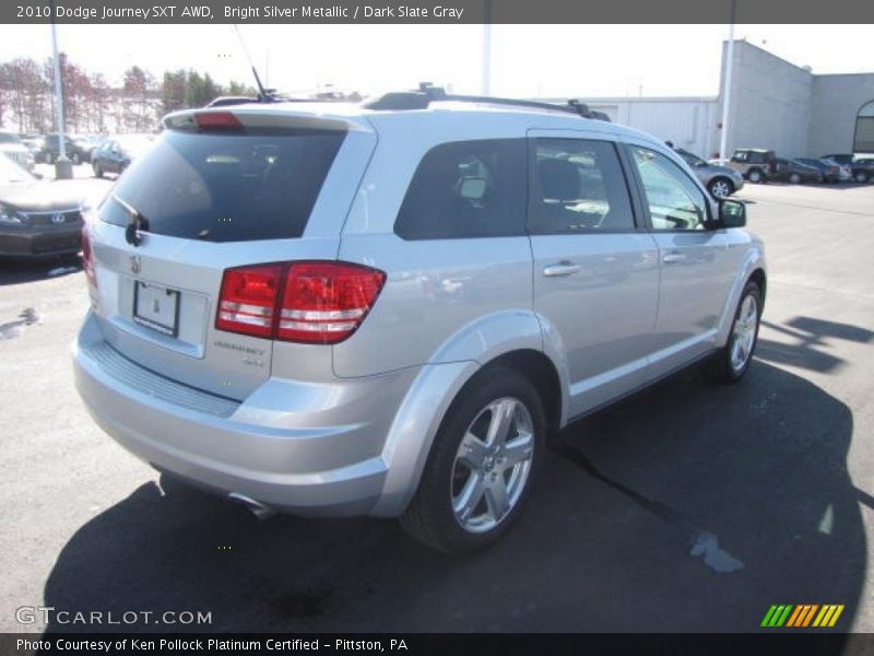 Bright Silver Metallic / Dark Slate Gray 2010 Dodge Journey SXT AWD