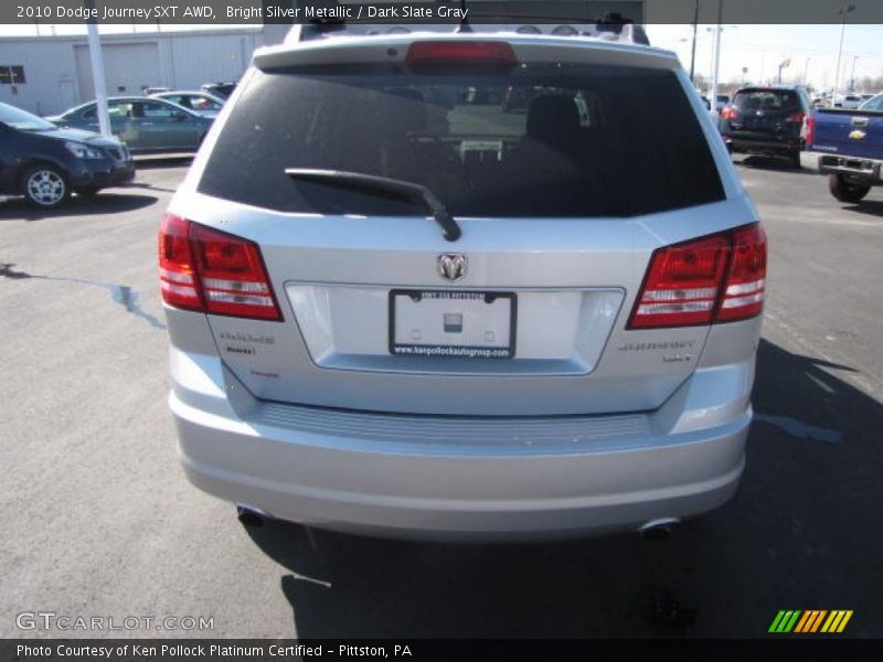 Bright Silver Metallic / Dark Slate Gray 2010 Dodge Journey SXT AWD