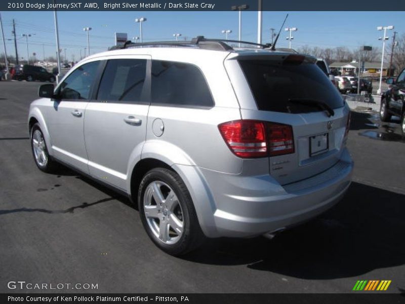 Bright Silver Metallic / Dark Slate Gray 2010 Dodge Journey SXT AWD
