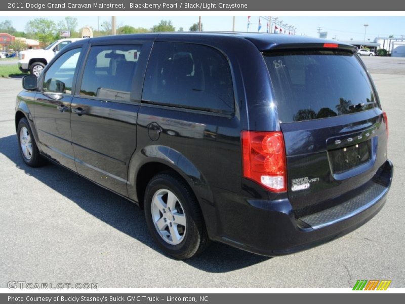 Blackberry Pearl / Black/Light Graystone 2011 Dodge Grand Caravan Mainstreet