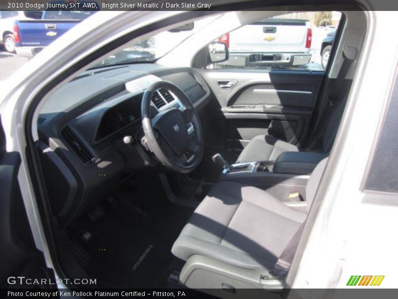 Bright Silver Metallic / Dark Slate Gray 2010 Dodge Journey SXT AWD