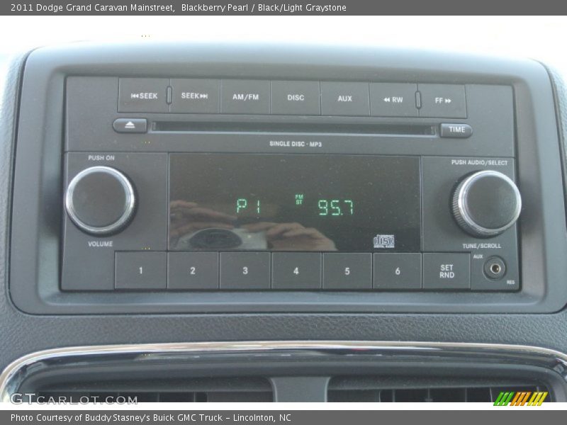Blackberry Pearl / Black/Light Graystone 2011 Dodge Grand Caravan Mainstreet