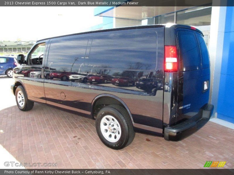 Dark Blue Metallic / Medium Pewter 2013 Chevrolet Express 1500 Cargo Van