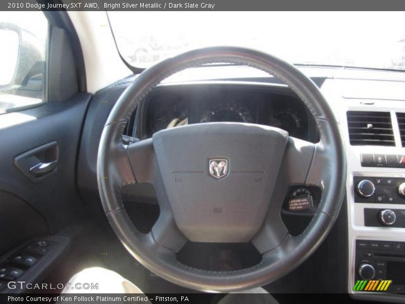 Bright Silver Metallic / Dark Slate Gray 2010 Dodge Journey SXT AWD