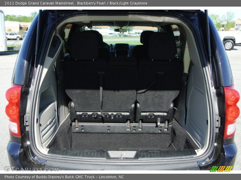 Blackberry Pearl / Black/Light Graystone 2011 Dodge Grand Caravan Mainstreet