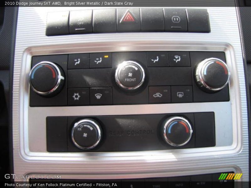 Bright Silver Metallic / Dark Slate Gray 2010 Dodge Journey SXT AWD