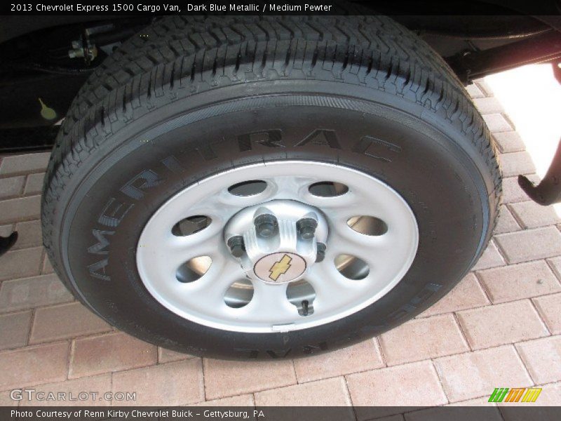 Dark Blue Metallic / Medium Pewter 2013 Chevrolet Express 1500 Cargo Van