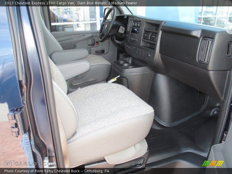 Dark Blue Metallic / Medium Pewter 2013 Chevrolet Express 1500 Cargo Van