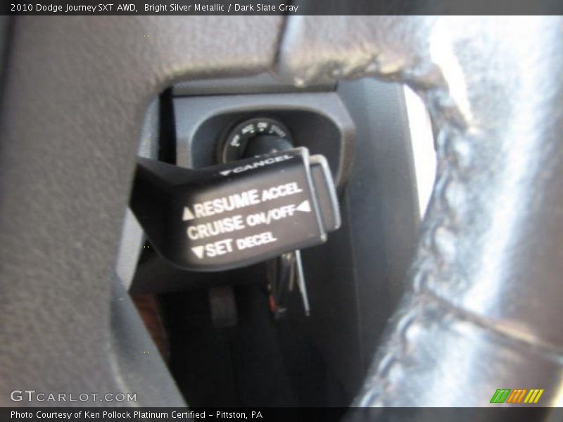 Bright Silver Metallic / Dark Slate Gray 2010 Dodge Journey SXT AWD
