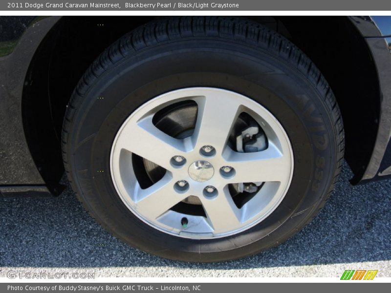 Blackberry Pearl / Black/Light Graystone 2011 Dodge Grand Caravan Mainstreet