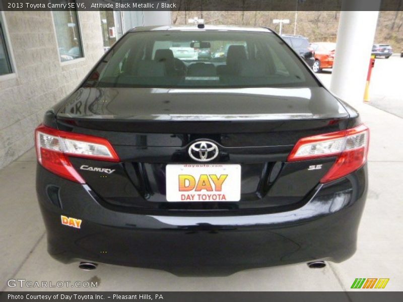 Attitude Black Metallic / Black 2013 Toyota Camry SE V6