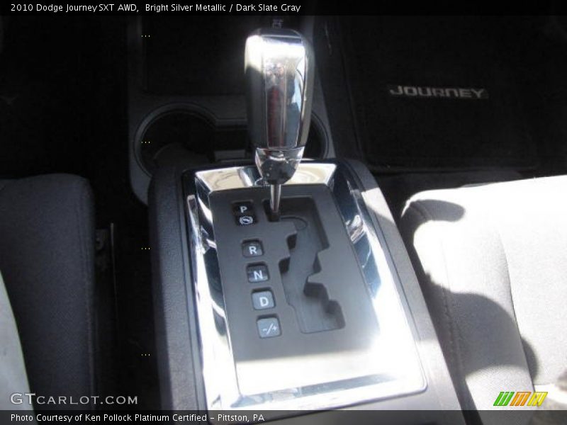 Bright Silver Metallic / Dark Slate Gray 2010 Dodge Journey SXT AWD
