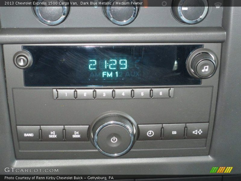 Dark Blue Metallic / Medium Pewter 2013 Chevrolet Express 1500 Cargo Van