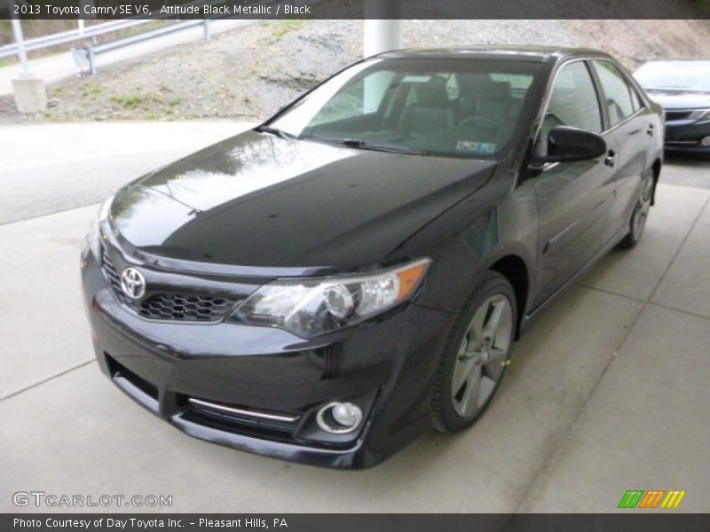 Attitude Black Metallic / Black 2013 Toyota Camry SE V6