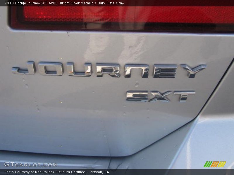 Bright Silver Metallic / Dark Slate Gray 2010 Dodge Journey SXT AWD