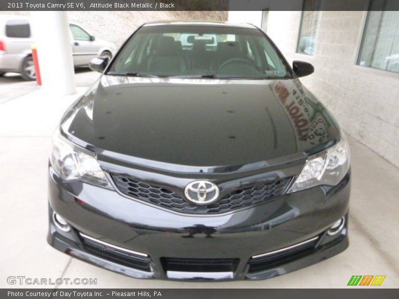 Attitude Black Metallic / Black 2013 Toyota Camry SE V6