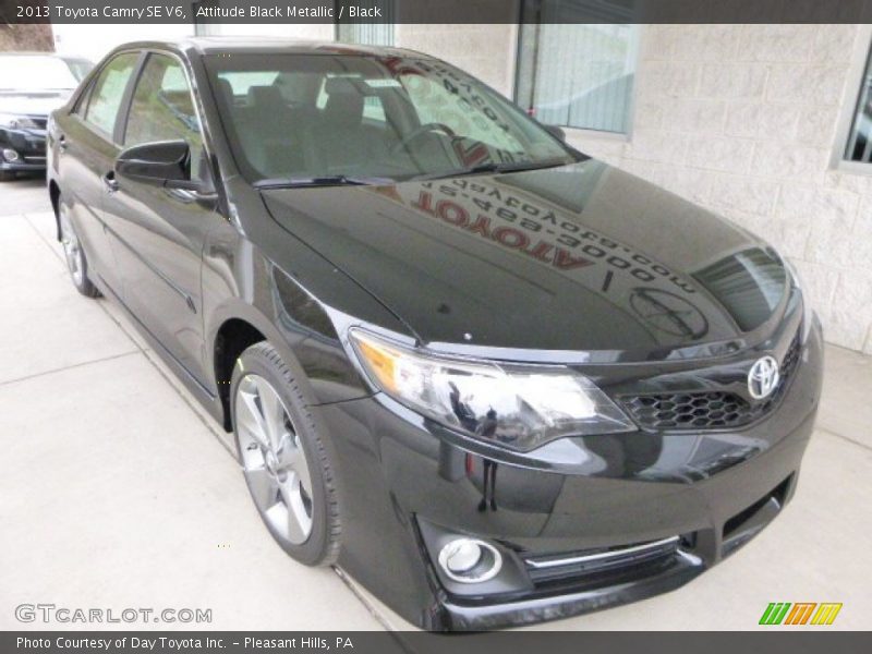 Attitude Black Metallic / Black 2013 Toyota Camry SE V6