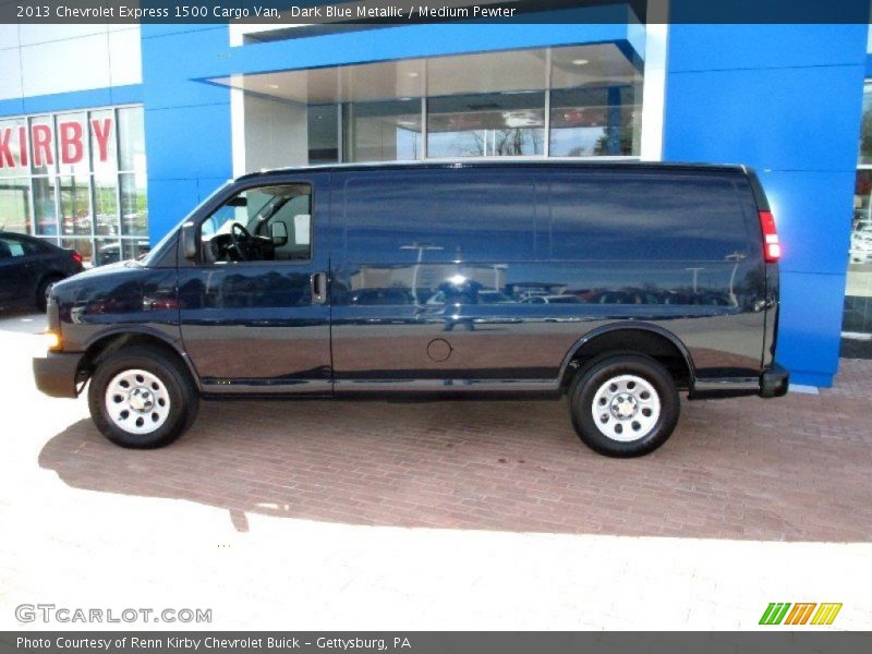 Dark Blue Metallic / Medium Pewter 2013 Chevrolet Express 1500 Cargo Van