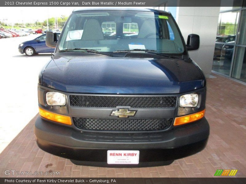 Dark Blue Metallic / Medium Pewter 2013 Chevrolet Express 1500 Cargo Van